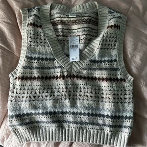 bnwt american eagle sweater vest